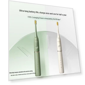 Умная электрическая зубная щетка с ультрафиолетовой стерилизацией — Звуковые зубные щетки, Soocas