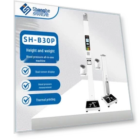 Умные весы с измерением роста и монитором артериального давления — Анализаторы состава тела, SHANGHE