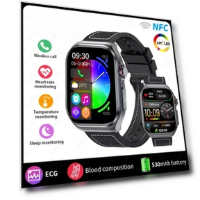 Смарт-часы с AMOLED-экраном для мониторинга здоровья — Умные часы, QLY Online