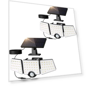 Солнечный светильник с датчиком движения — Прожекторы и охранное освещение, Lepro