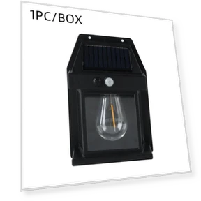 Интеллектуальный настенный светильник с датчиком движения и солнечной панелью — Прожекторы и охранное освещение, Aura Living