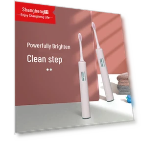 Умная электрическая зубная щетка с ультразвуковой технологией — Вращающиеся, Shangheng