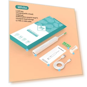 Умный очиститель ушей с камерой — LED ленты, Ynxbcdju