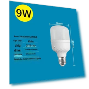 Умная светодиодная лампа с голосовым управлением и звуковой активацией — Светодиодные, Chose One