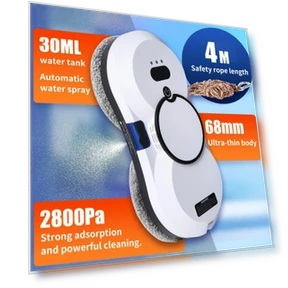 Робот для мытья окон с ИБП и функцией пылесоса-швабры — Роботы-пылесосы, Aura Living