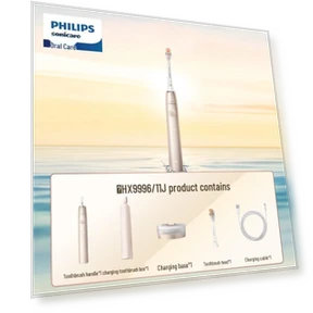 Электрическая зубная щетка с ультразвуковой технологией и искусственным интеллектом — Вращающиеся, Philips
