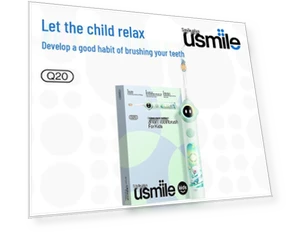 Детская умная звуковая электрическая зубная щетка — Электрические зубные щетки для детей, usmile