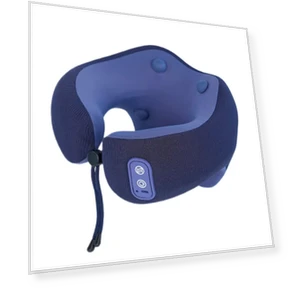 Умная портативная подушка-массажер для шеи с подогревом U-образной формы — Массажеры для спины, JDST online