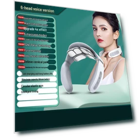 Портативный массажер для шеи — Средства для реабилитации и терапии, Kangzuo