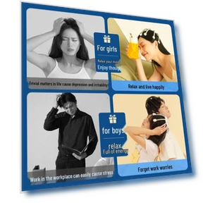 Умный массажер для головы — Массажеры для кожи головы, Hezheng