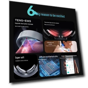 Умный массажер для шеи — Средства для реабилитации и терапии, SKG