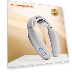 Умный массажер для шеи с импульсным воздействием и подогревом — Массажеры для спины, SKG