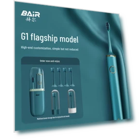 Умная электрическая зубная щетка с ультразвуковой технологией — Звуковые зубные щетки, Byer