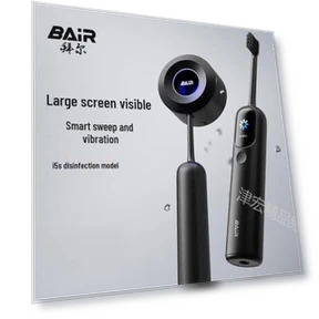 Умная электрическая зубная щётка с визуальным экраном — Вращающиеся, Byer