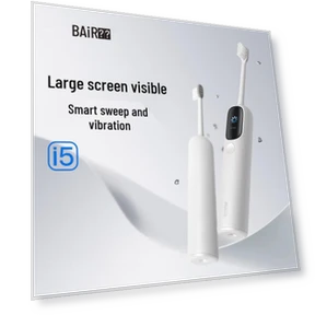 Умная электрическая зубная щетка с визуальным дисплеем — Звуковые зубные щетки, BAIR