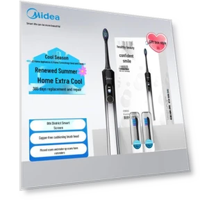 Умная звуковая электрическая зубная щетка — Щетки, Midea
