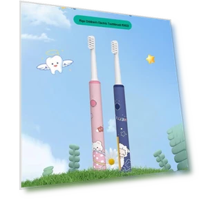 Умная звуковая электрическая зубная щетка — Вращающиеся, MEIGOO