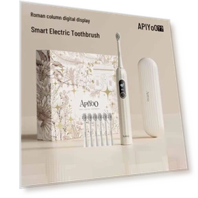 Умная звуковая электрическая зубная щетка — Вращающиеся, Apiyoo