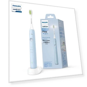 Умная электрическая зубная щетка с перезаряжаемым аккумулятором — Вращающиеся, Philips