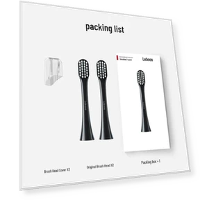 Умная зубная щётка с 3 насадками для чувствительных зубов (упаковка 2 шт.) — Ультразвуковые, Huawei