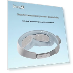 Умный массажер для глаз с моксотерапией для путешествий — Грелки и согревающие подушки, Breo