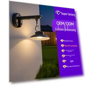 Водонепроницаемый настенный светильник на солнечной батарее с датчиком движения — Прожекторы и охранное освещение, Chose One