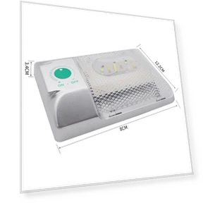 Светодиодный автомобильный потолочный светильник с диммированием и бесконтактным сенсорным управлением — Светильники для интерьера, loverapple