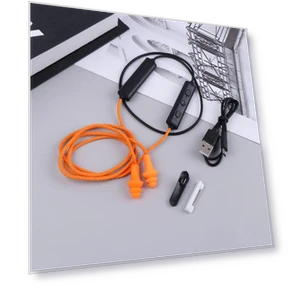 Беруши Bluetooth-гарнитура для работы, подавления шума, защиты органов слуха — Внутриканальные наушники, Mannerr