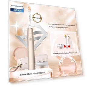 Электрическая зубная щетка с искусственным интеллектом — Вращающиеся, Philips