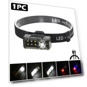 Фонарь-головной убор с датчиком движения, USB-зарядкой и магнитом — Фонарики, Motivational Running