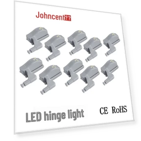 Светодиодная подсветка на петлях с умным датчиком для шкафа/гардероба (10 штук) — LED ленты, Got Now