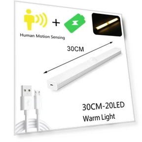 Перезаряжаемый светодиодный ночник с датчиком движения — Ночники, saimili