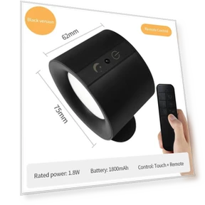 Настенный светильник сенсорный, перезаряжаемый, с двойной головкой и пультом ДУ — Настольные лампы, Your Department Home