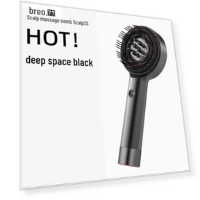 Умный массажер для кожи головы — Массажеры для кожи головы, Breo