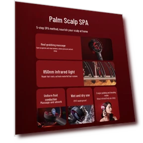 Умный массажер для кожи головы — Шампуни для роста, Breo