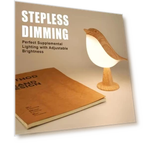 Настольная лампа в форме птицы с сенсорным управлением и аромадиффузором — Ночники, Yayingda