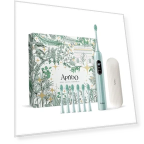 Умная электрическая зубная щетка с цифровым дисплеем — Сменные насадки для зубных щеток, Apiyoo