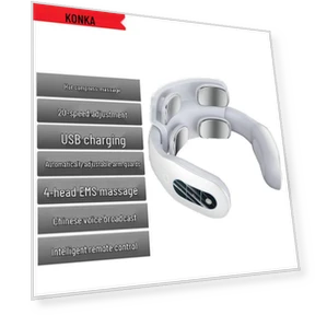 Умный массажер для шеи — Массажеры для спины, Konka