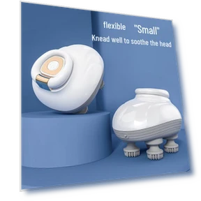 Умный портативный массажер для кожи головы и тела с подогревом — Массажеры для кожи головы, Enlluean