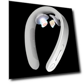 Умный импульсный массажер для шеи с функцией подогрева — Грелки и согревающие подушки, SKG