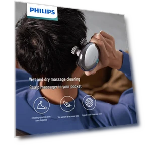 Умный массажер для кожи головы — Массажеры для кожи головы, Philips