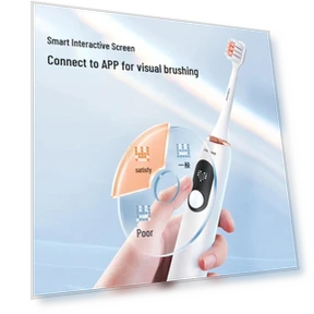 Умная звуковая электрическая зубная щетка — Щетки, Libode