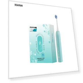 Умная электрическая зубная щетка с ультразвуковой технологией — Сменные насадки для зубных щеток, ROAMAN