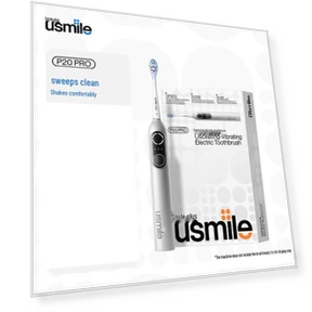 Умная электрическая зубная щетка с ультразвуковой технологией — Звуковые зубные щетки, usmile