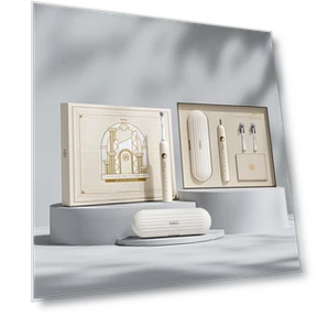 Умная электрическая зубная щетка с ультразвуковой технологией — Звуковые зубные щетки, Apiyoo