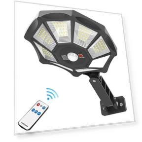 Уличный светодиодный светильник на солнечной батарее с датчиком движения — Прожекторы и охранное освещение, Aura Living