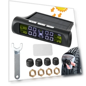 Система контроля давления в шинах с цифровым дисплеем — Датчики давления в шинах, LEEPEE