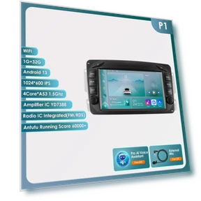 Радио для автомобиля с искусственным интеллектом, CarPlay и Android Auto — Автомобильные навигаторы, Hizpo