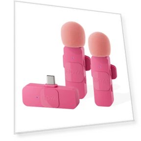 Беспроводной петличный микрофон — Петличные микрофоны, Boya