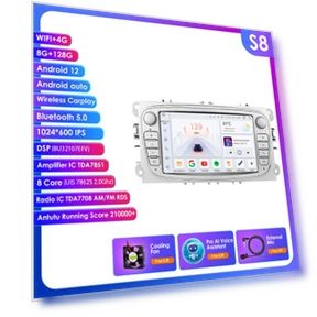 Интеллектуальное FM Авторадио Android — Автомобильные навигаторы, OSSURET